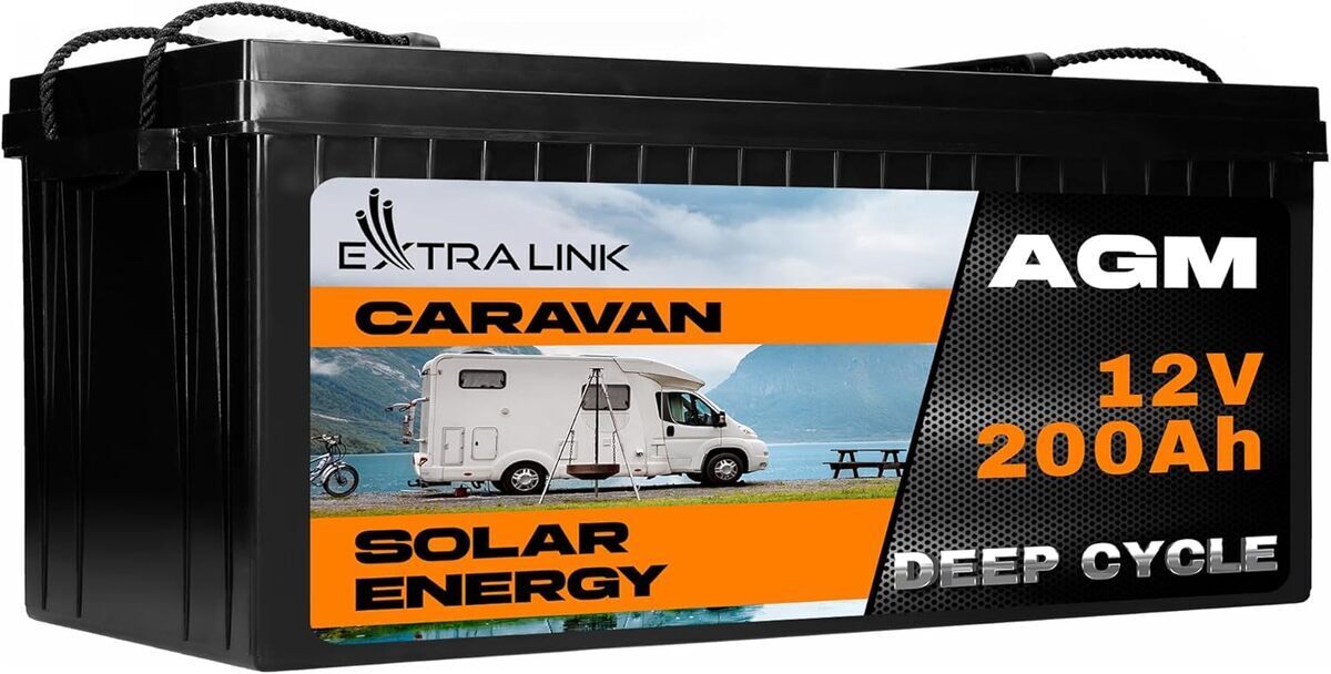 Test de la batterie AGM Extralink 12V 200Ah : performance sans entretien