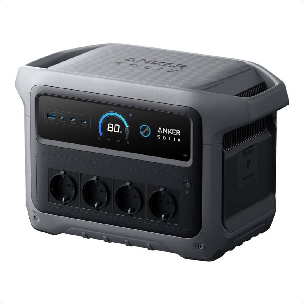 Test de la puissante station électrique Anker SOLIX C1000 Gen 2 (2 000 W)