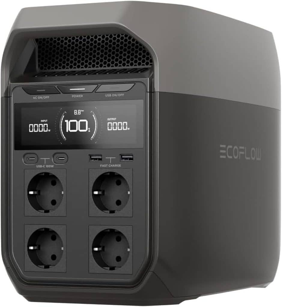 Test de la station électrique EcoFlow DELTA 3 : performance et rapidité de charge