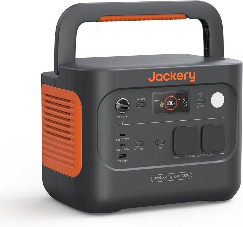 Test de la station électrique Jackery Explorer 1000 v2 : performance et autonomie