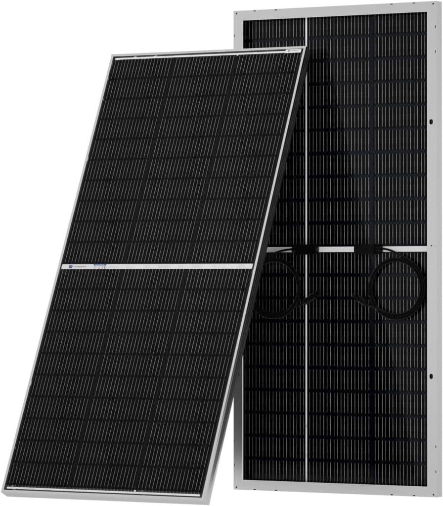 Test des panneaux solaires bifaciaux ECO-WORTHY 400 W