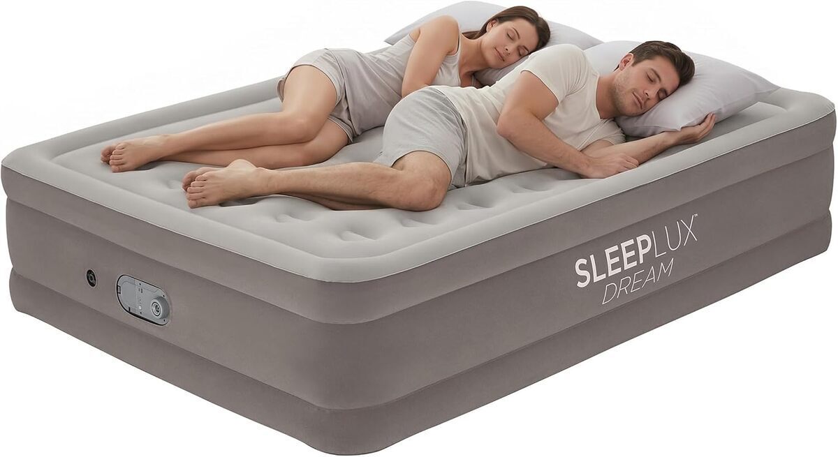 Test du matelas gonflable double SLEEPLUX Dream Luxury Queen : confort et maintien assurés