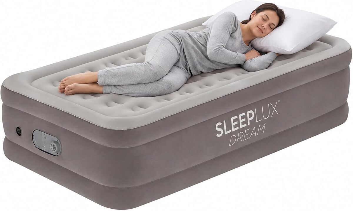 Test du matelas gonflable SLEEPLUX Dream Luxury : confort et maintien nocturne