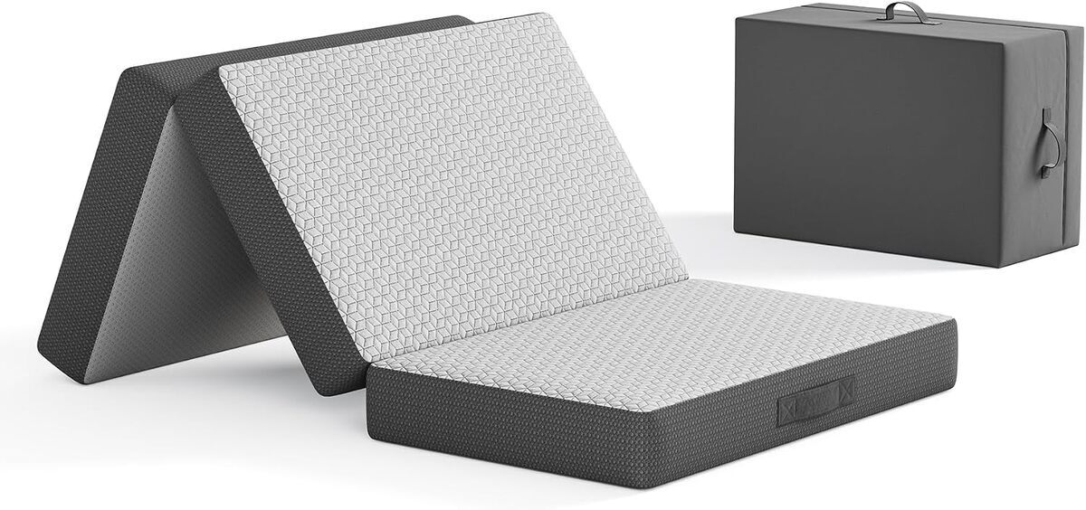 Test du matelas pliable Vesgantti 140x190 : idéal pour voyages et invités