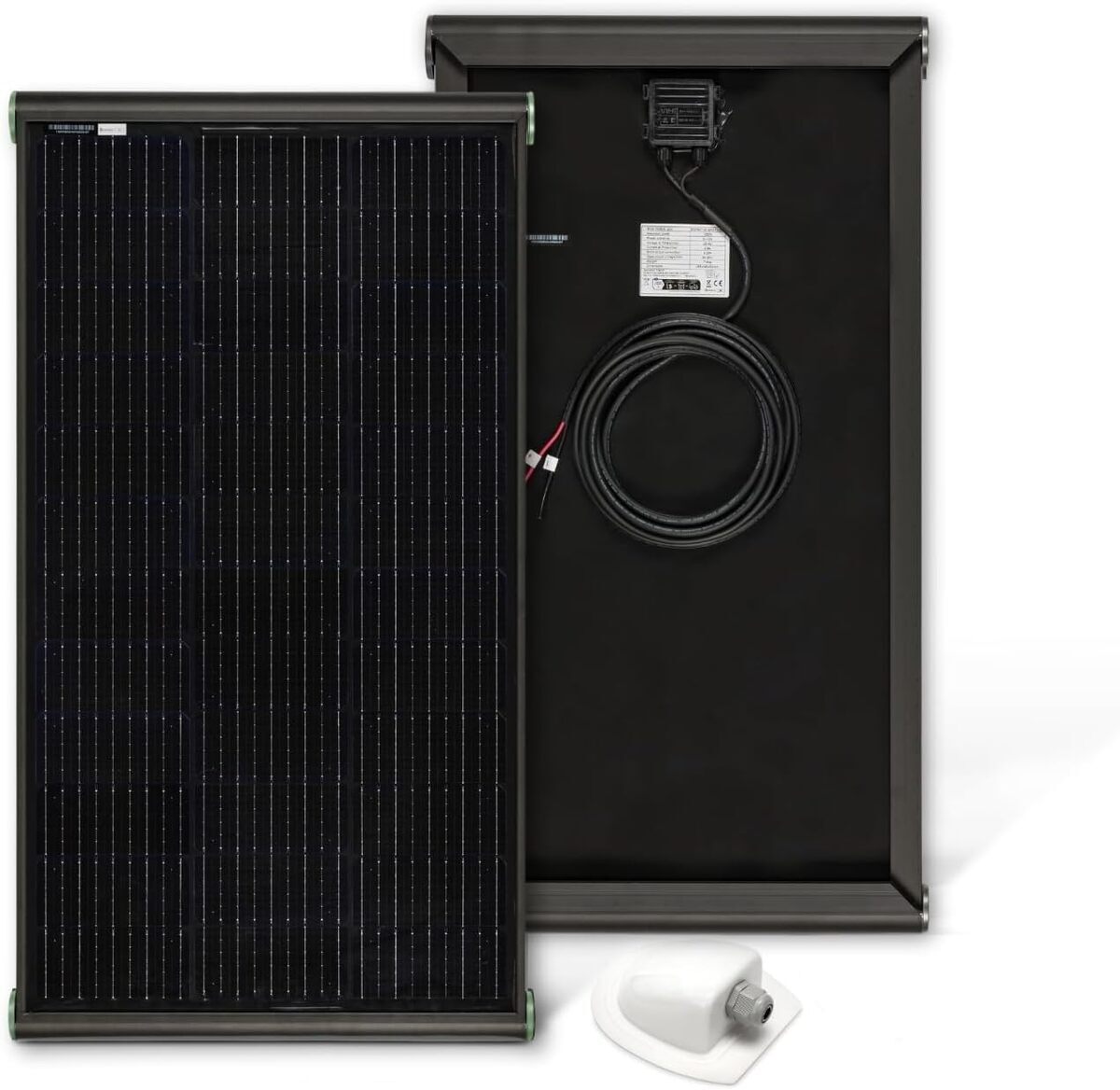 Test du panneau solaire Moscatelli 240W black boost pour camping-car
