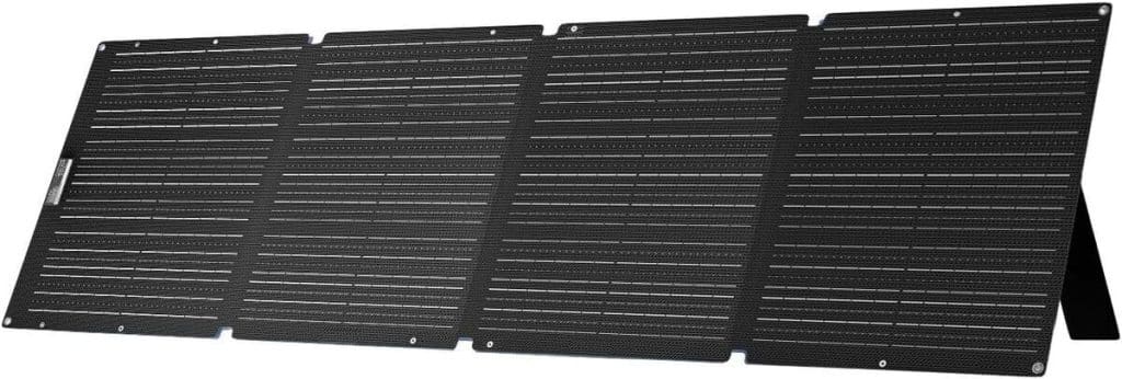 Test du panneau solaire pliable Allpowers 200W SE200 ip68