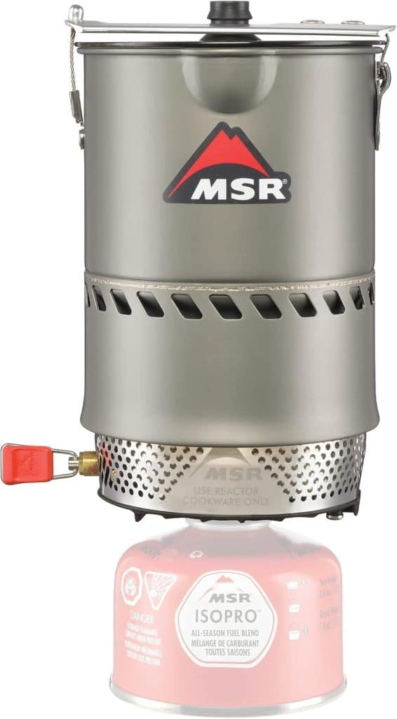 Test du réchaud coupe-vent MSR Reactor 1 l 2026