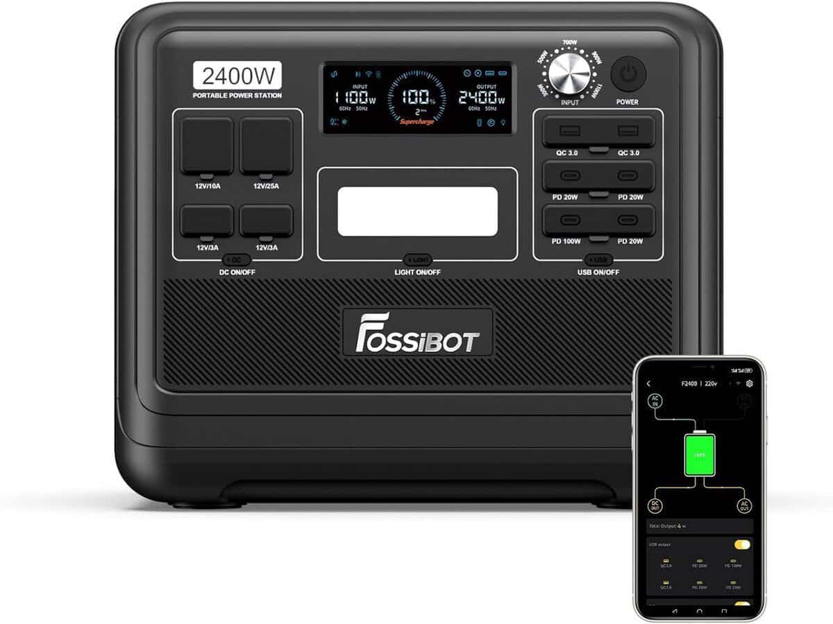 Test Fosssibot F2400 : station électrique portable fiable et puissante