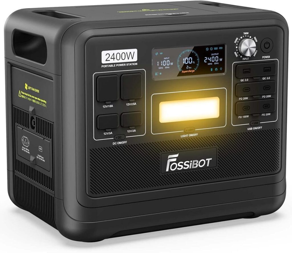Test : générateur FOSSiBOT F1200 - puissance portable et solaire