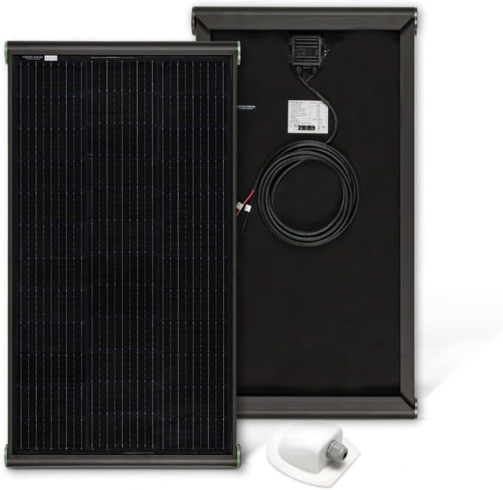 Test : panneau solaire Moscatelli 200W Black Boost pour camping-car